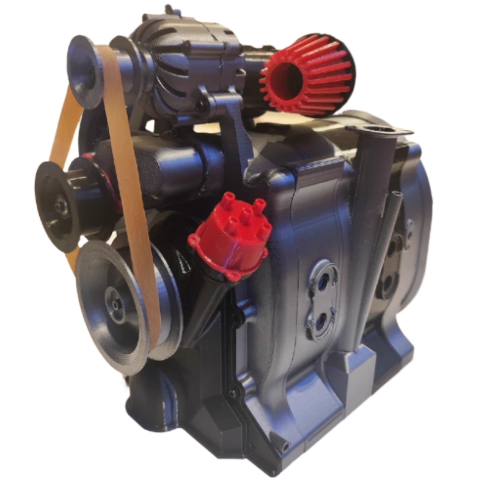 3D Printing Operator - RX8 نموذج محرك مصغر دوار مزدوج