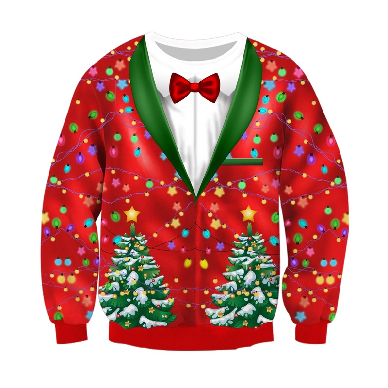 القبيح عيد الميلاد البلوزات ال - مراجعة 3D Printing Xmas وسعره