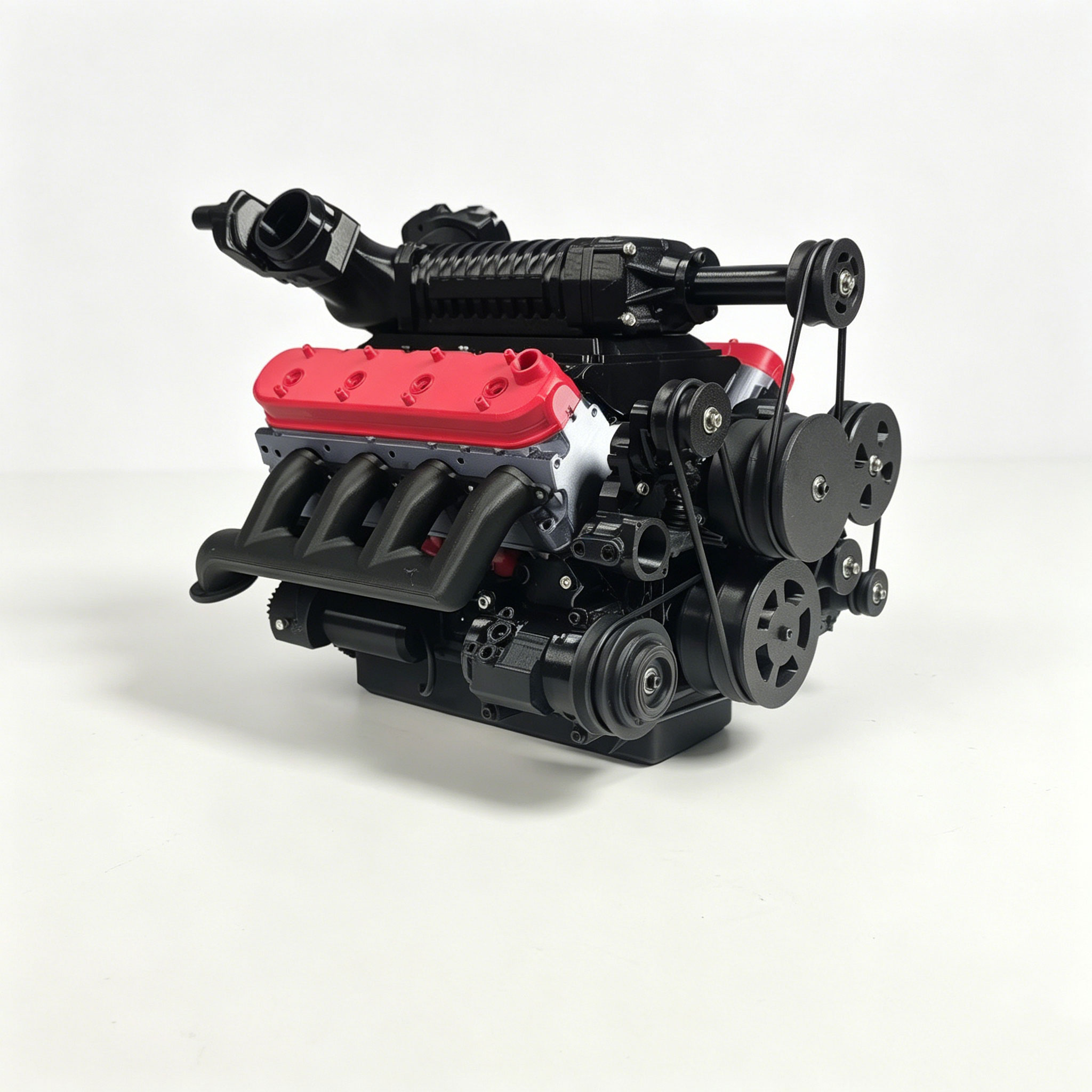 نموذج محرك LS3 V8 مطبوع ثلاثي  - مراجعة 3D Printing Operator وسعره