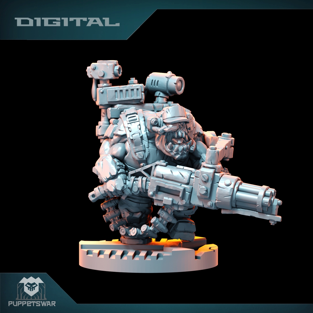 Orc Ultimate Badasses Squad، ش - مراجعة 3D Printing Figure وسعره