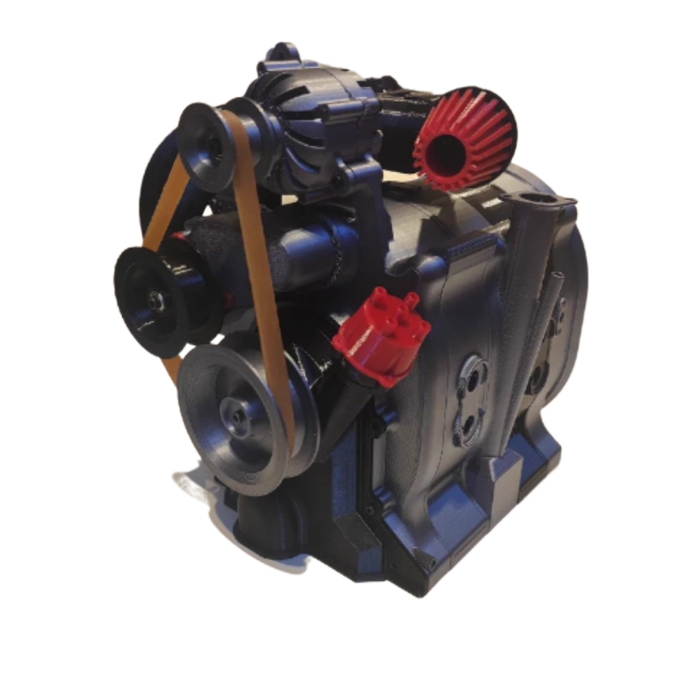 RX8 نموذج محرك مصغر دوار مزدوج - مراجعة 3D Printing Operator وسعره