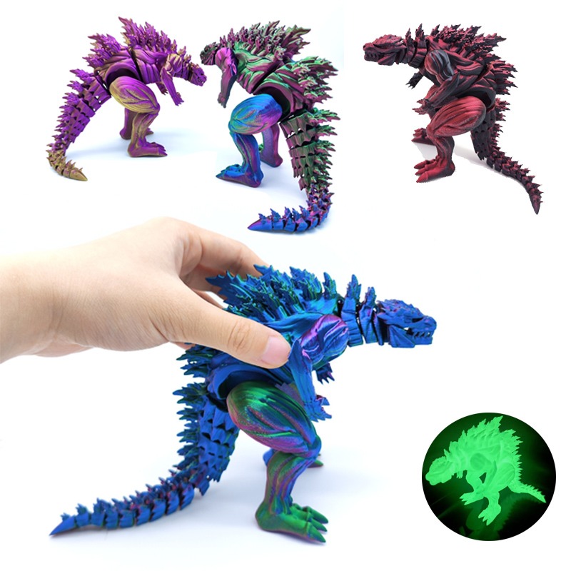 مجسم ديناصور ثلاثي الأبعاد مطب - مراجعة 3D Printing Figure وسعره