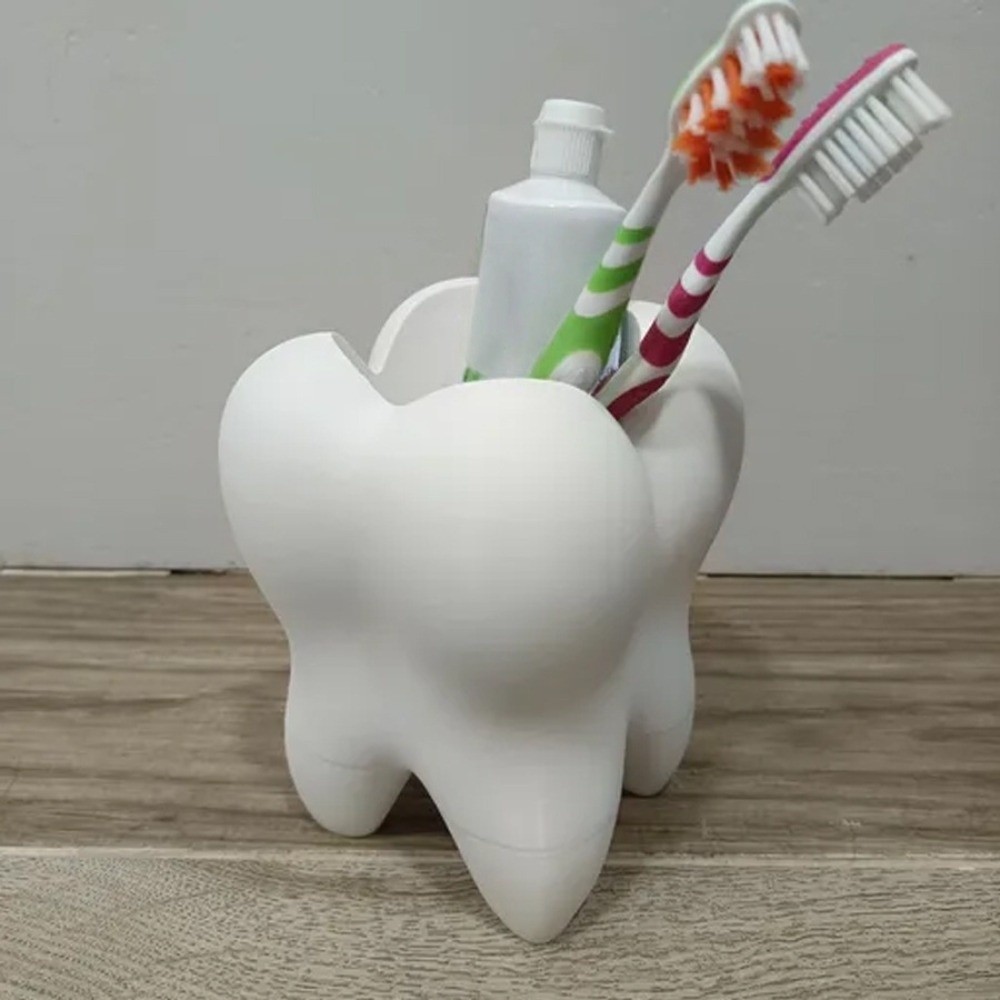 حامل فرشاة أسنان متعدد الوظائف - مراجعة 3D Printing Tooth وسعره