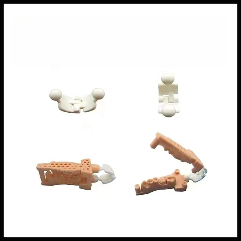 100 قطعة إطار عض بلاستيكي لطبا - مراجعة 3D Printing Tooth وسعره