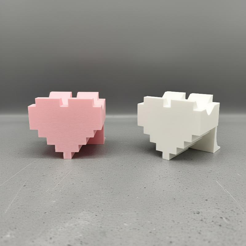 رف عرض مكتبي على شكل قلب مطبوع - مراجعة 3D Print Isopropyl Alcohol وسعره